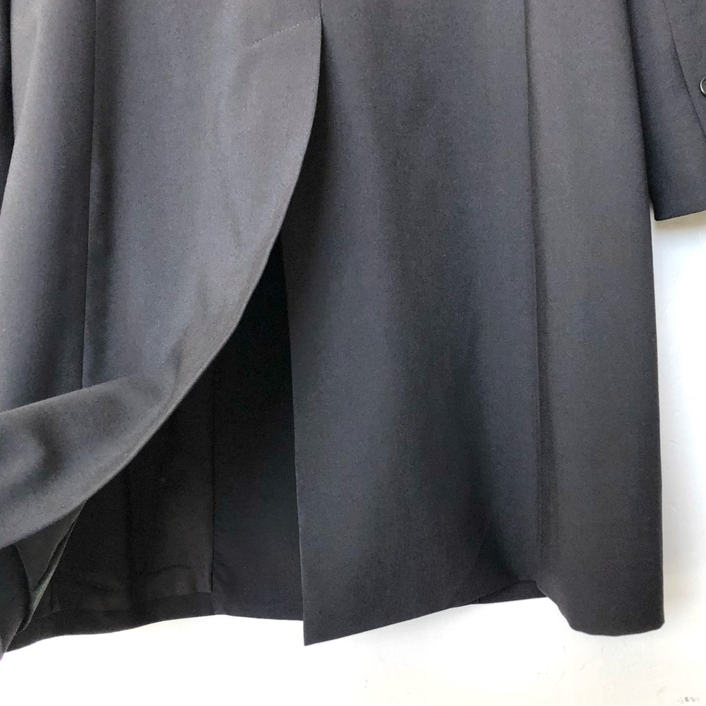 Theory Black Long Blazer Coat - Picture 5 of 10